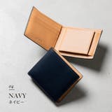 MURA 牛革 スキミング防止機能 ボックス型小銭入れ 二つ折り財布 | MURA | 詳細画像6