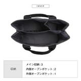 R-PET 撥水 抗菌 仕切り付き ミニ トートバッグ | MURA | 詳細画像20