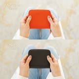 イタリア製シュリンクレザー ラウンドファスナー ミニ財布 二つ折り財布 | MURA | 詳細画像4