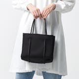 ブラック | ネオプレン メッシュ ミニ トートバッグ | MURA