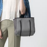 グレー | ネオプレン メッシュ ミニ トートバッグ | MURA