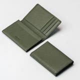 グリーン | サフィアーノレザー 本革 名刺入れ | MURA
