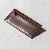 ダークブラウン | 長財布 ゴートレザー プレゼント スキミング防止機能付き 薄型 長財布 | MURA