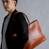 ブラウン | トートバッグ シンプル 本革 プレゼント カウレザー 大容量 | MURA