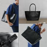 トートバッグ シンプル 本革 プレゼント カウレザー 大容量 | MURA | 詳細画像4