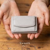 イタリア製シュリンクレザー スキミング防止機能付き ミニ財布 三つ折り財布 | MURA | 詳細画像7 