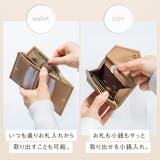 ゴートシュリンクレザー スキミング防止 スナップボタン 二つ折り財布 | MURA | 詳細画像10