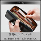 長財布 ラウンドファスナー プレゼント コードバン調 カーボン レザー | MURA | 詳細画像13