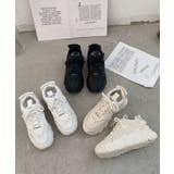 軽量厚底 ボリュームソール レースアップスニーカー 07 | Shoes in Closet | 詳細画像12
