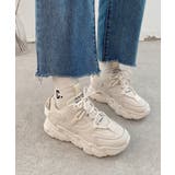軽量厚底 ボリュームソール レースアップスニーカー 07 | Shoes in Closet | 詳細画像2