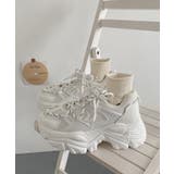 軽量厚底 凹凸ソール  ボリューム / ダッドスニーカー 1807 | Shoes in Closet | 詳細画像11 