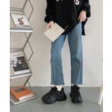 軽量厚底 凹凸ソール  ボリューム / ダッドスニーカー 1807 | Shoes in Closet | 詳細画像9 