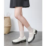 アイボリー/スムース | 厚底 メリージェーン ストラップ パンプス 1866 | Shoes in Closet