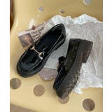厚底タンクソール ステッチ入り ビットローファー 1867 | Shoes in Closet | 詳細画像7 