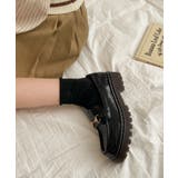 厚底タンクソール ステッチ入り ビットローファー 1867 | Shoes in Closet | 詳細画像3 