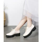 アイボリー/エナメル | 超軽量厚底 プラットフォーム マニッシュ シューズ 1995 | Shoes in Closet