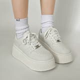 厚底 プラットフォーム コートタイプ スニーカー 2428 | Shoes in Closet | 詳細画像12 