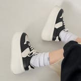 厚底 プラットフォーム コートタイプ スニーカー 2428 | Shoes in Closet | 詳細画像17 