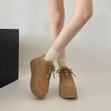 厚底 プラットフォーム コートタイプ スニーカー 2428 | Shoes in Closet | 詳細画像23 