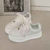 軽量厚底 プラットフォーム コートタイプ スニーカー 2429 | Shoes in Closet | 詳細画像8