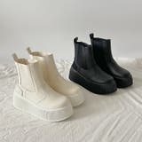 厚底 プラットフォーム スニーカーライク サイドゴア ブーツ 2444 | Shoes in Closet | 詳細画像2 