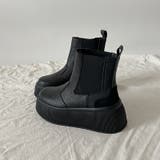 厚底 プラットフォーム スニーカーライク サイドゴア ブーツ 2444 | Shoes in Closet | 詳細画像6 