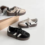 軽量厚底 ベーシック ダブルライン スニーカー 2448 | Shoes in Closet | 詳細画像2 