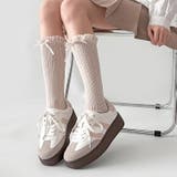 ピンク | 軽量厚底 ベーシック ダブルライン スニーカー 2448 | Shoes in Closet