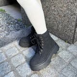 厚底 プラットフォーム レースアップ ワークブーツ 2458 | Shoes in Closet | 詳細画像7 
