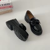軽量厚底 2段ソール ビッグ リボン ローファー 2460 | Shoes in Closet | 詳細画像15
