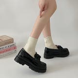 軽量厚底 2段ソール ビッグ リボン ローファー 2460 | Shoes in Closet | 詳細画像12