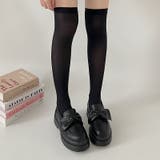 軽量厚底 2段ソール ビッグ リボン ローファー 2460 | Shoes in Closet | 詳細画像5