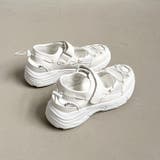 超軽量 厚底 メッシュ ベルクロ スニーカー サンダル 2466 | Shoes in Closet | 詳細画像15 