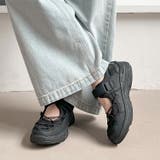 超軽量 厚底 メッシュ ベルクロ スニーカー サンダル 2466 | Shoes in Closet | 詳細画像4 