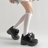 ブラック | 軽量厚底 2WAY ボリューム | Shoes in Closet