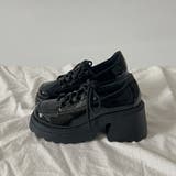 軽量厚底 チャンキー レースアップ デザインローファー 2483 | Shoes in Closet | 詳細画像11 