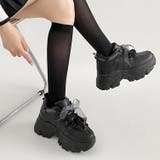 ブラック | 厚底 インヒール入り 2WAY | Shoes in Closet