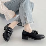 超軽量厚底 ダブル リボン ローファー 2646 | Shoes in Closet | 詳細画像1 