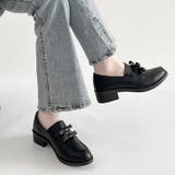 超軽量厚底 ダブル リボン ローファー 2646 | Shoes in Closet | 詳細画像2 