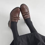 超軽量厚底 ダブル リボン ローファー 2646 | Shoes in Closet | 詳細画像8 