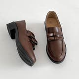 超軽量厚底 ダブル リボン ローファー 2646 | Shoes in Closet | 詳細画像10 