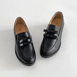 超軽量厚底 ダブル リボン ローファー 2646 | Shoes in Closet | 詳細画像5 