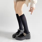 軽量厚底 プラットフォーム バックル メリージェーン 2648 | Shoes in Closet | 詳細画像12