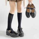 軽量厚底 プラットフォーム バックル メリージェーン 2648 | Shoes in Closet | 詳細画像2