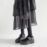 軽量厚底 プラットフォーム バックル メリージェーン 2648 | Shoes in Closet | 詳細画像5