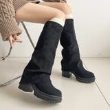 ブラック/スウェード | 《#防菌》厚底 ヒールアップ 消臭 | Shoes in Closet