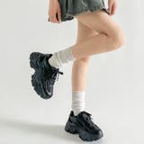 厚底 ジャーマンライク ボリューム スニーカー 2763 | Shoes in Closet | 詳細画像4 