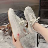 厚底 ボリューム プラットフォーム  レースアップ スニーカー2765 | Shoes in Closet | 詳細画像10 