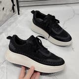 厚底 ボリューム プラットフォーム  レースアップ スニーカー2765 | Shoes in Closet | 詳細画像7 
