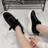 厚底 ボリューム プラットフォーム  レースアップ スニーカー2765 | Shoes in Closet | 詳細画像5 
